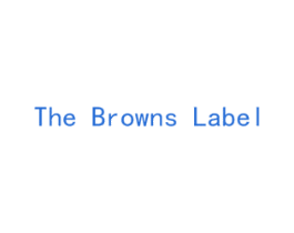 THE BROWNS LABEL 商标图样