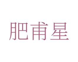 肥甫星 商标图样