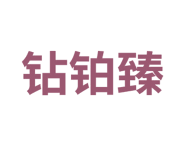 钻铂臻 商标图样