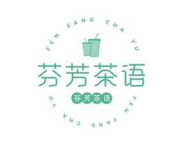 芬芳茶语 商标图样