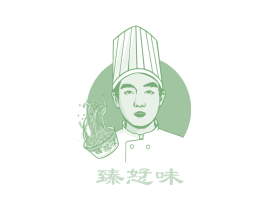 臻恏味 商标图样