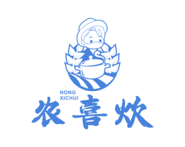 农喜炊 商标图样