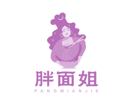 胖面姐 商标图样