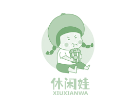 休闲娃 商标图样