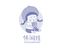 休闲娃 商标图样