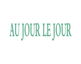 AU JOUR LE JOUR 商标图样