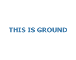 THIS IS GROUND 商标图样