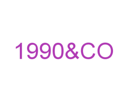 1990&CO 商标图样