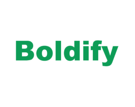 BOLDIFY 商标图样