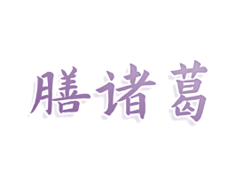 膳诸葛 商标图样