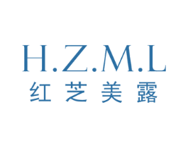 红芝美露 H.Z.M.L 商标图样