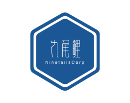 九尾鲤 NINETAILSCARP 商标图样