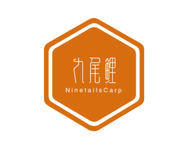 九尾鲤 NINETAILSCARP 商标图样