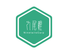 九尾鲤 NINETAILSCARP 商标图样