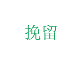 挽留 商标图样