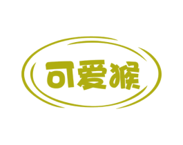 可爱猴 商标图样