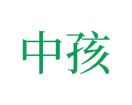 中孩 商标图样