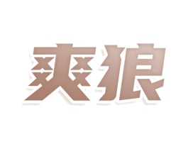 爽狼 商标图样