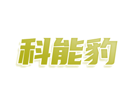 科能豹 商标图样