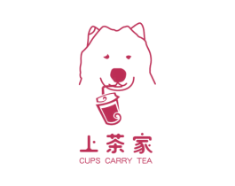 上茶家 CUPS CARRY TEA 商标图样
