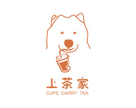 上茶家 CUPS CARRY TEA 商标图样