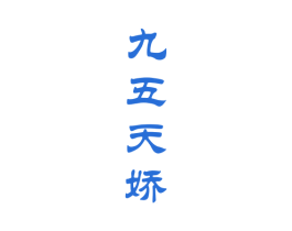 九五天娇 商标图样