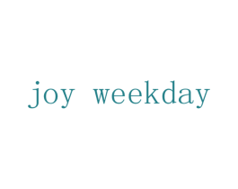 JOY WEEKDAY 商标图样