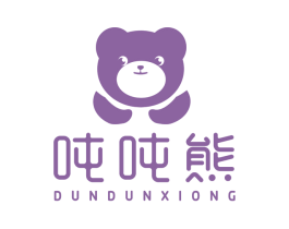 吨吨熊 商标图样