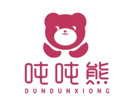 吨吨熊 商标图样