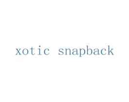 XOTIC SNAPBACK 商标图样