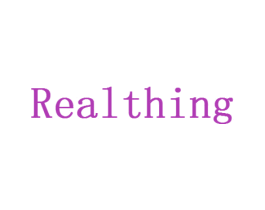 REALTHING 商标图样