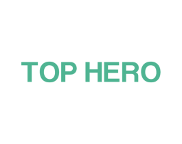 TOP HERO 商标图样