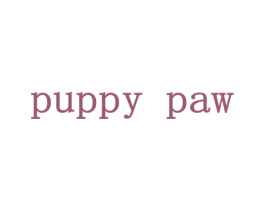 PUPPY PAW 商标图样
