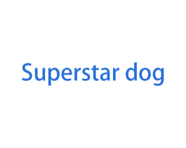 SUPERSTAR DOG 商标图样