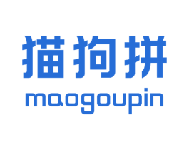 猫狗拼 商标图样