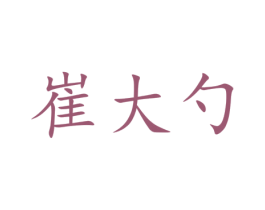 崔大勺 商标图样