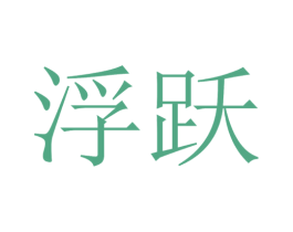 浮跃 商标图样