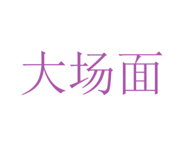 大场面 商标图样