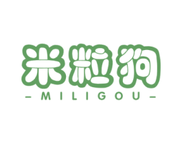 米粒狗 商标图样