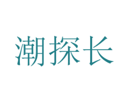 潮探长 商标图样