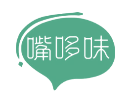 嘴哆味 商标图样