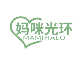 妈咪光环 MAMIHALO 商标图样
