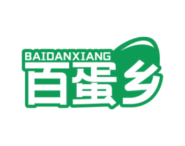 百蛋乡 商标图样