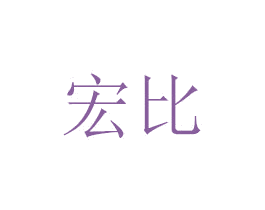 宏比 商标图样
