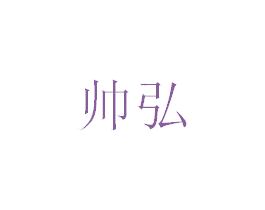 帅弘 商标图样