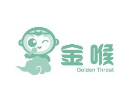 金喉 GOLDEN THROAT 商标图样