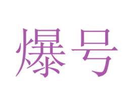爆号 商标图样