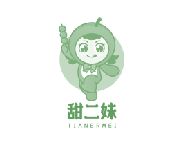 甜二妹 商标图样