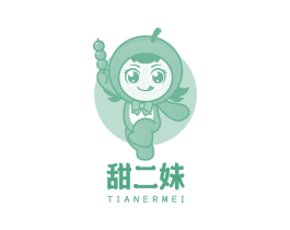 甜二妹 商标图样