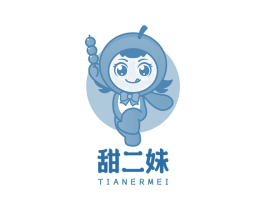 甜二妹 商标图样